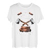 Herren Lustiger Spruch zum Holz hacken für Holzfäller mit der Axt T-Shirt