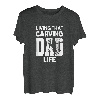Living That Carving Dad Life Holzschnitzer Bildhauer T-Shirt
