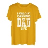 Living That Carving Dad Life Holzschnitzer Bildhauer T-Shirt
