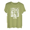 Living That Carving Dad Life Holzschnitzer Bildhauer T-Shirt