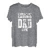 Living That Carving Dad Life Holzschnitzer Bildhauer T-Shirt