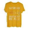 Herren Natürlich brauche ich die alle Kettensäge Motorsäge T-Shirt