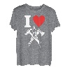Zimmerer Ich Liebe Holz Werkzeug Schreiner Tischler T-Shirt