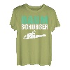 Herren Baumschubser Forstwirt Geschenk Holzfäller T-Shirt T-Shirt