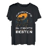 Herren Holzfäller Spruch Studieren Kann Jeder Förster T-Shirt