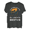 Herren Holzfäller Spruch Studieren Kann Jeder Förster T-Shirt