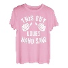 Lustige Handsäge Spruch Bekleidung Holzarbeiter Sägeholz T-Shirt