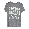 Geschenk Tischler Holz-Werkstatt Schreiner Handwerk T-Shirt