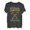 Lustiger Tischler Holzbearbeitung Holzflüsterer Tischlerei T-Shirt