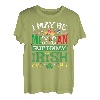 St. Patrick's Day mexikanisches Latino-Bierkleeblatt, Geschenk T-Shirt