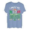 St. Patrick's Day mexikanisches Latino-Bierkleeblatt, Geschenk T-Shirt