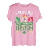 St. Patrick's Day mexikanisches Latino-Bierkleeblatt, Geschenk T-Shirt