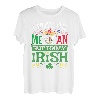 St. Patrick's Day mexikanisches Latino-Bierkleeblatt, Geschenk T-Shirt