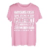 Zimmerer Beruf Schreiner Zimmermeister Zimmermann T-Shirt
