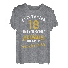18. Geburtstag als Gott mich vor 18 Jahren schuf T-Shirt