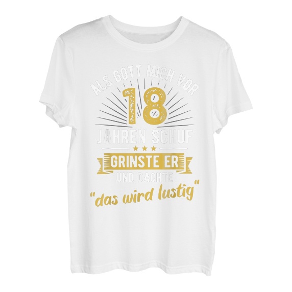 18 Jahre gereift zur Perfektion - 18 Geburtstag Shirt Junge – myShirtStore