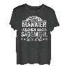 Herren Echte Männer Spruch Sägemehl Holzfäller Lustig Waldarbeiter T-Shirt