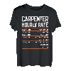 Stundensatz für Tischler T-Shirt