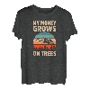 Holzherstellung Waldarbeiter Kettensäge Forster Holzfäller T-Shirt