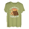 Feuerholz Verleih Axt Spruch Säge Motorsäge Holzfäller T-Shirt