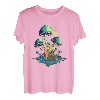 Pilz mit einem niedlichen Feenmorsch-Pilz T-Shirt