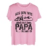 Herren Holzfäller Papa will Holz machen Kettensäge Waldarbeiter T-Shirt