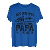 Herren Holzfäller Papa will Holz machen Kettensäge Waldarbeiter T-Shirt