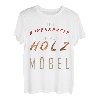 Schreiner Superkraft Holz in Möbel für Handwerker T-Shirt