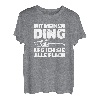 Ich leg sie alle flach, Wald und Holzfäller lustiges Sprüche T-Shirt
