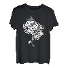 Sleeping Baby Fairy T-Shirt - Artsy Nymphe Boho Ink Floral Tee T-Shirt
