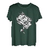 Sleeping Baby Fairy T-Shirt - Artsy Nymphe Boho Ink Floral Tee T-Shirt