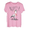 Moin Digga Spruch I Möwe Vogel See Meer Segeln T-Shirt