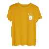 Kettensägenaxt in Brusttasche Holzschneider Förster Holz T-Shirt