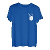Kettensägenaxt in Brusttasche Holzschneider Förster Holz T-Shirt