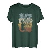 Vintage Holz Fällen Axt & Hackklotz 80er Retro Holzfäller T-Shirt