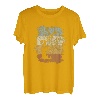 Vintage Holz Fällen Axt & Hackklotz 80er Retro Holzfäller T-Shirt