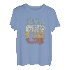 Vintage Holz Fällen Axt & Hackklotz 80er Retro Holzfäller T-Shirt
