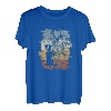 Vintage Holz Fällen Axt & Hackklotz 80er Retro Holzfäller T-Shirt