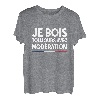 Ich Bois Immer Mit Moderation, Ich bin Moderation Bier T-Shirt