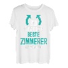 So Sieht Der Beste Zimmerer Der Welt Aus Abschluss T-Shirt