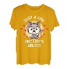 Süßes Geschenk für Wolfsliebhaber Nur Mädchen Wölfe liebt T-Shirt