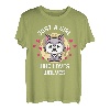 Süßes Geschenk für Wolfsliebhaber Nur Mädchen Wölfe liebt T-Shirt