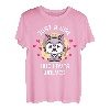 Süßes Geschenk für Wolfsliebhaber Nur Mädchen Wölfe liebt T-Shirt