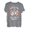 Süßes Geschenk für Wolfsliebhaber Nur Mädchen Wölfe liebt T-Shirt