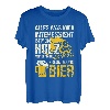 MICH INTERESSIERT MEIN HOLZ FAMILIE, FREUNDE, BIER T-Shirt