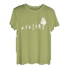 Evolution Holzfäller Baum Wald Holz Forstarbeiter Geschenk T-Shirt