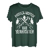 Fichten sichten und vernichten Kettensäge Wald Förster T-Shirt