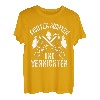 Fichten sichten und vernichten Kettensäge Wald Förster T-Shirt