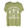 Fichten sichten und vernichten Kettensäge Wald Förster T-Shirt