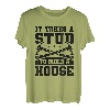 Es braucht einen Bolzen, um ein Haus für Holzbearbeitung zu bauen T-Shirt